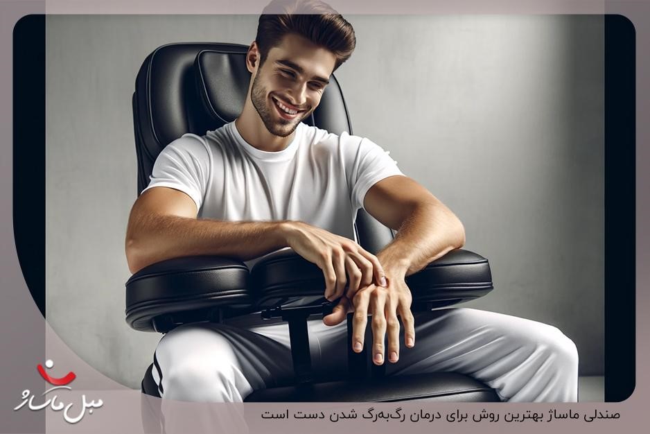 صندلی ماساژ؛ بهترین و کاربردی‌ترین روش خانگی برای درمان رگ‌به‌رگ شدن دست