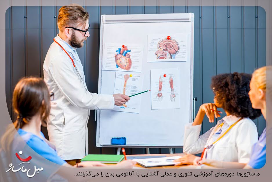 فرق ماسور با ماساژور؛ بررسی مزایای هر یک 1 تفاوت بین ماسور و ماساژور در نحوه آموزش