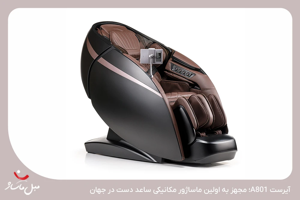 بهترین صندلی ماساژور برای گیمرها و برنامهنویسان 3 صندلی ماساژور آیرست مدل SL-A801 با ماساژور اختصاصی ساعد
